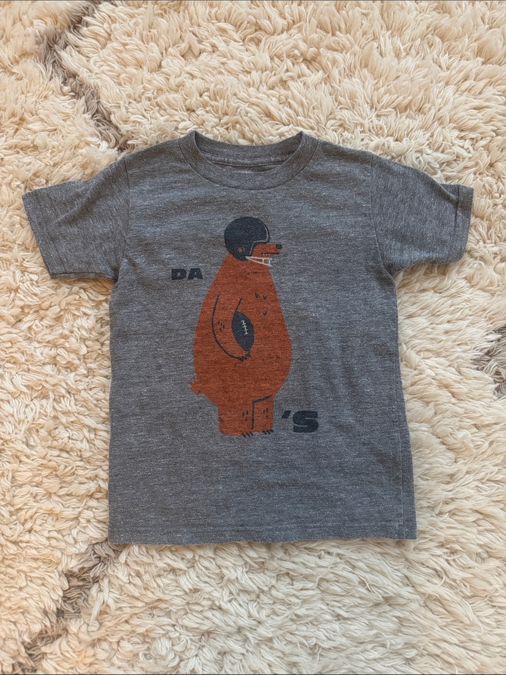 Super Soft Vintage Style Chicago Bears Tee 4T